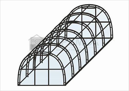 Теплица Богатырская 4х3