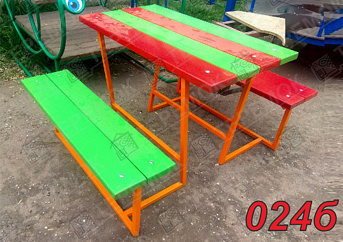 Стол со скам. Домино-2