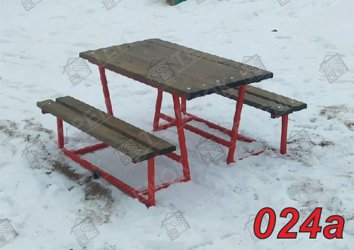 Стол со скам. Домино-2